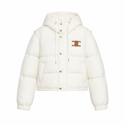 “CE“ Triomphe Puffer Jacke