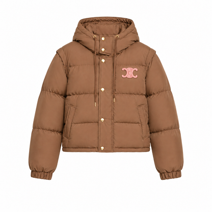 “CE“ Triomphe Puffer Jacke